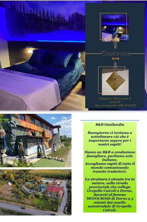 Bed and Breakfast Oasilandia Dorno Exterior foto